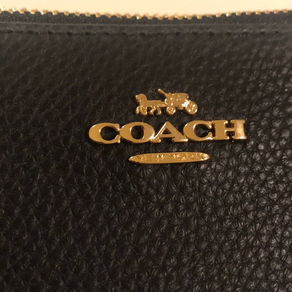 COACH double corner zip wristlet 1941 collection